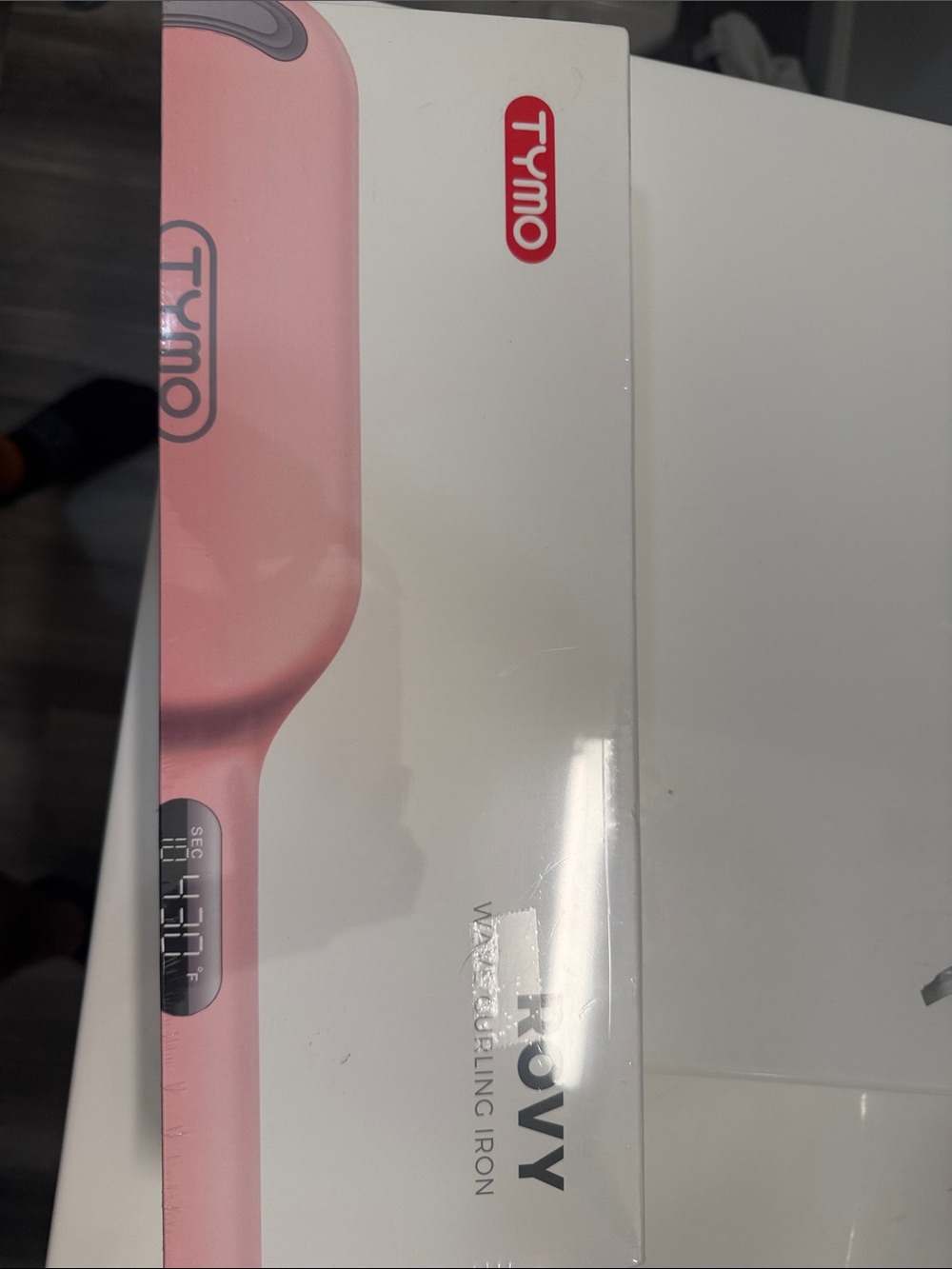 ROVY Pink Wave Curling Iron - Sleek Styling Tool
